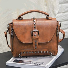 Load image into Gallery viewer, Vintage Leather Bag - HandBag 1 Resell
